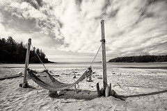 Rope hammock by Beach Shore,Beach hammocks,Hammocks.