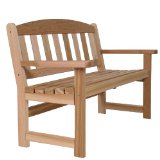 Western Red Cedar Garden Bench.