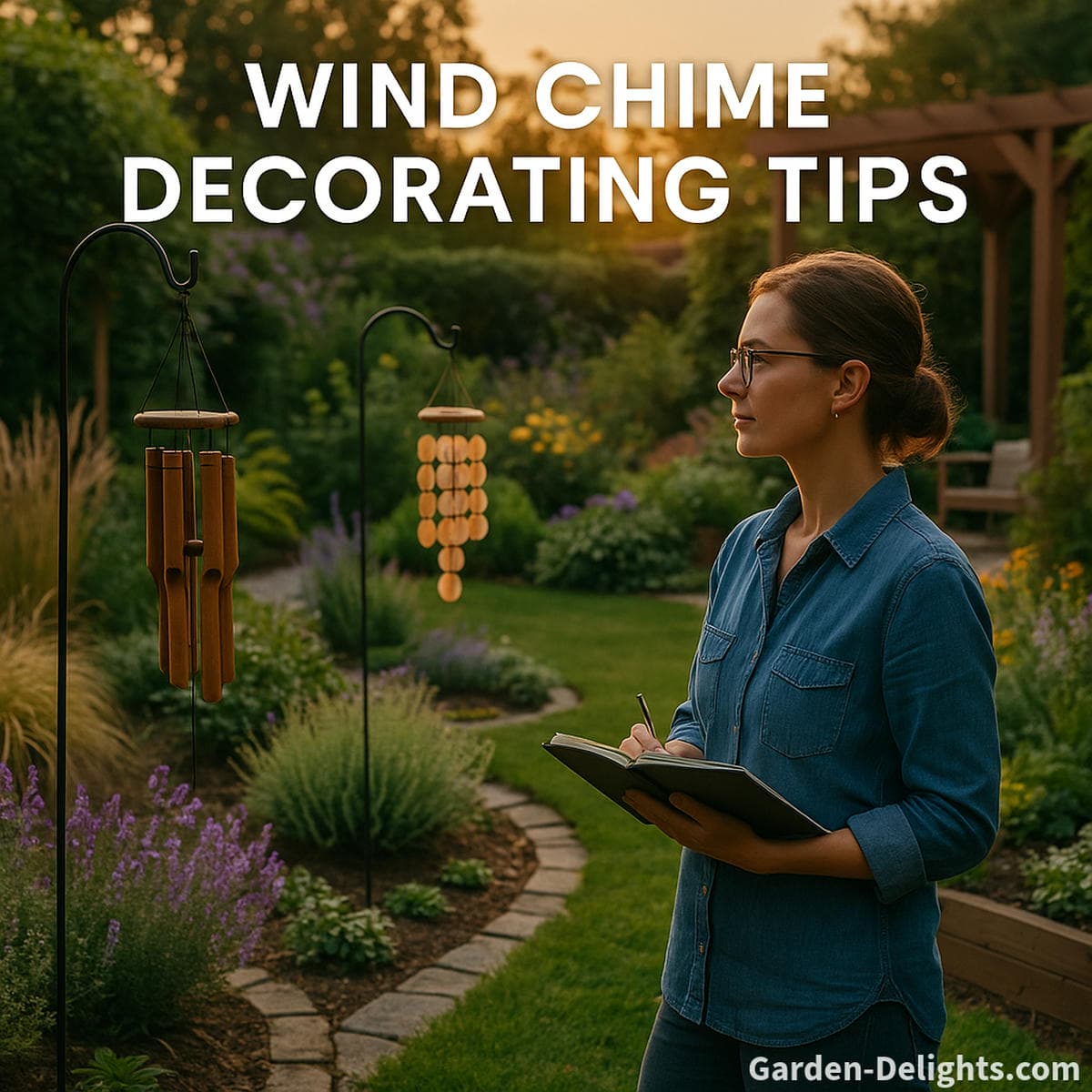 feng shui wind chime garden layout