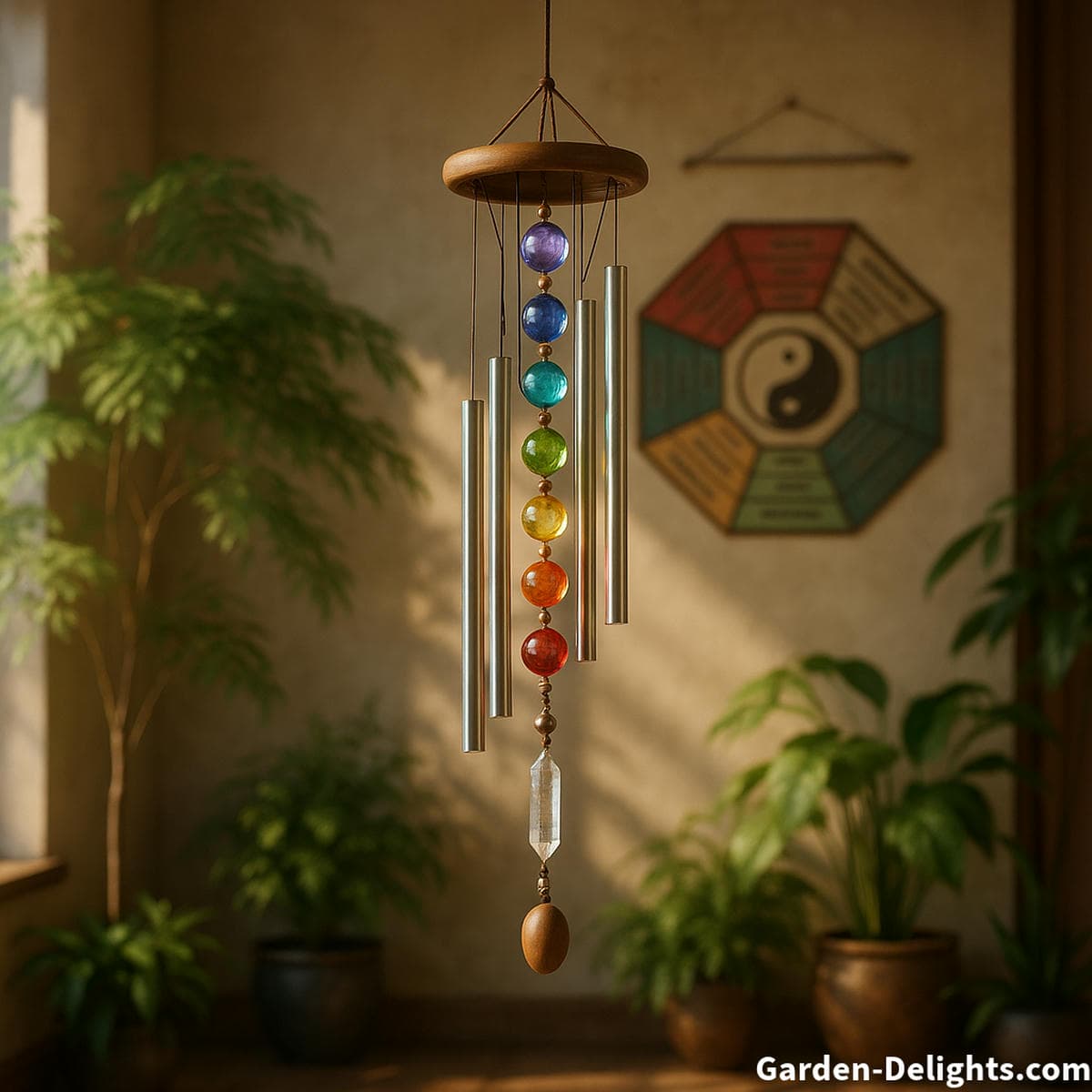 chakra feng shui wind chimes
