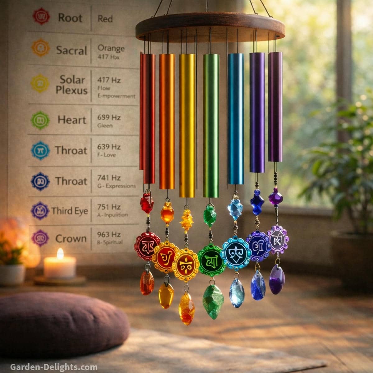 chakra color and tone meaning