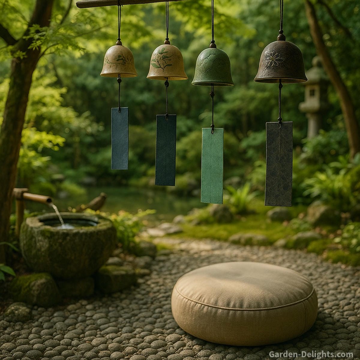 japanese wind chimes meditation