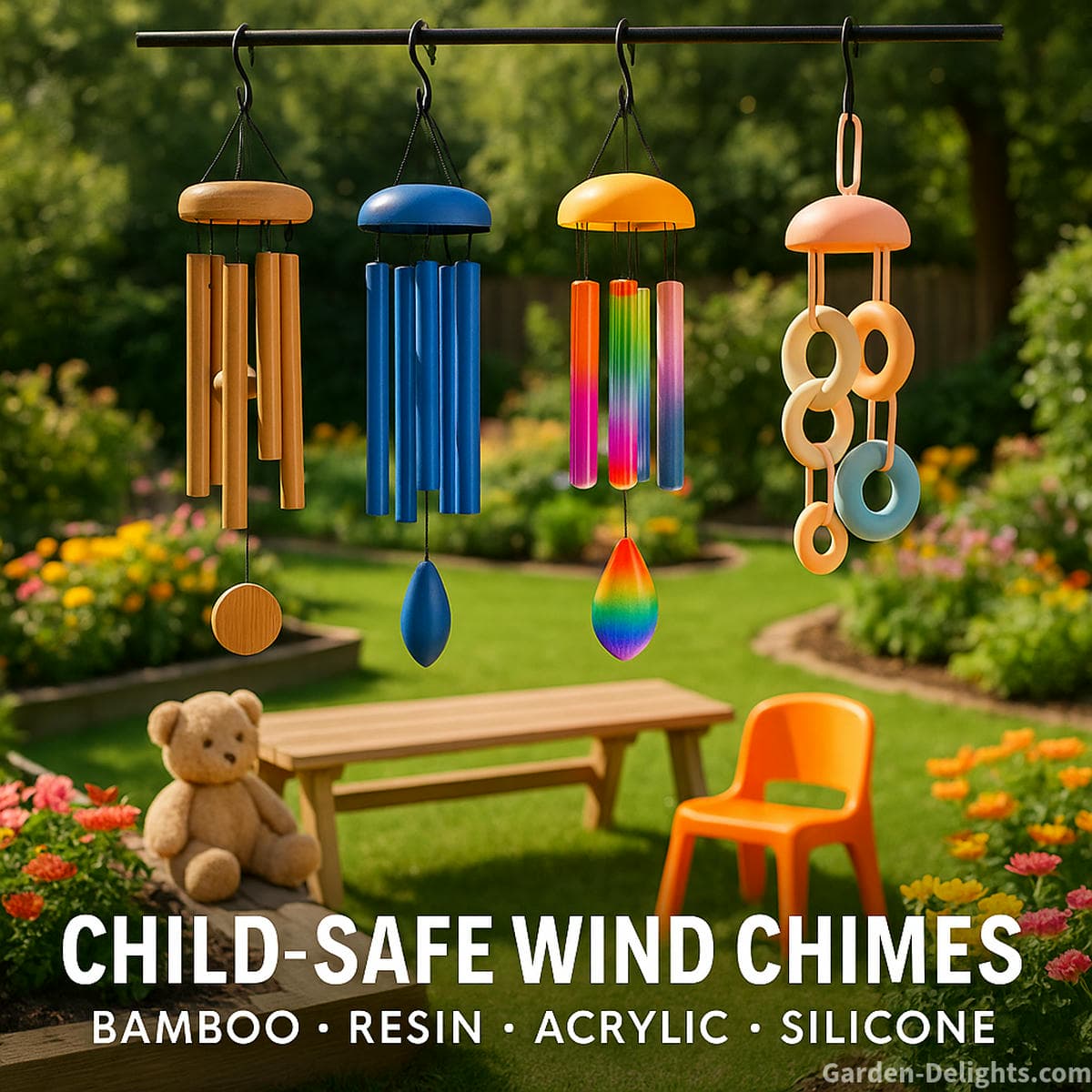 safe wind chimes for toddlers