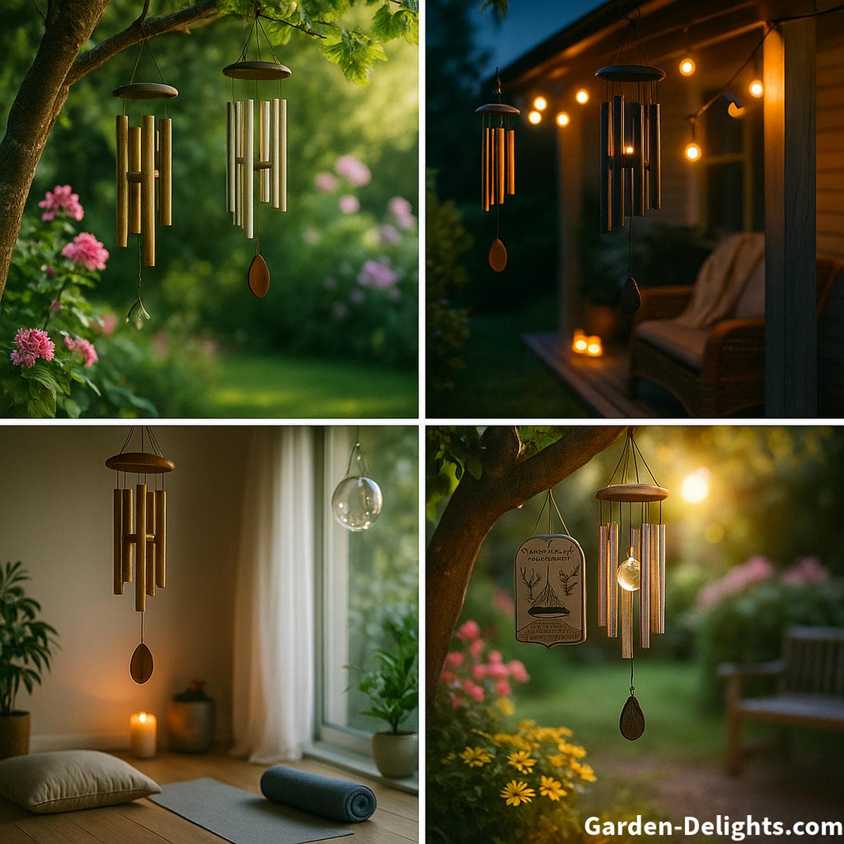 wind chimes indoor outdoor placement