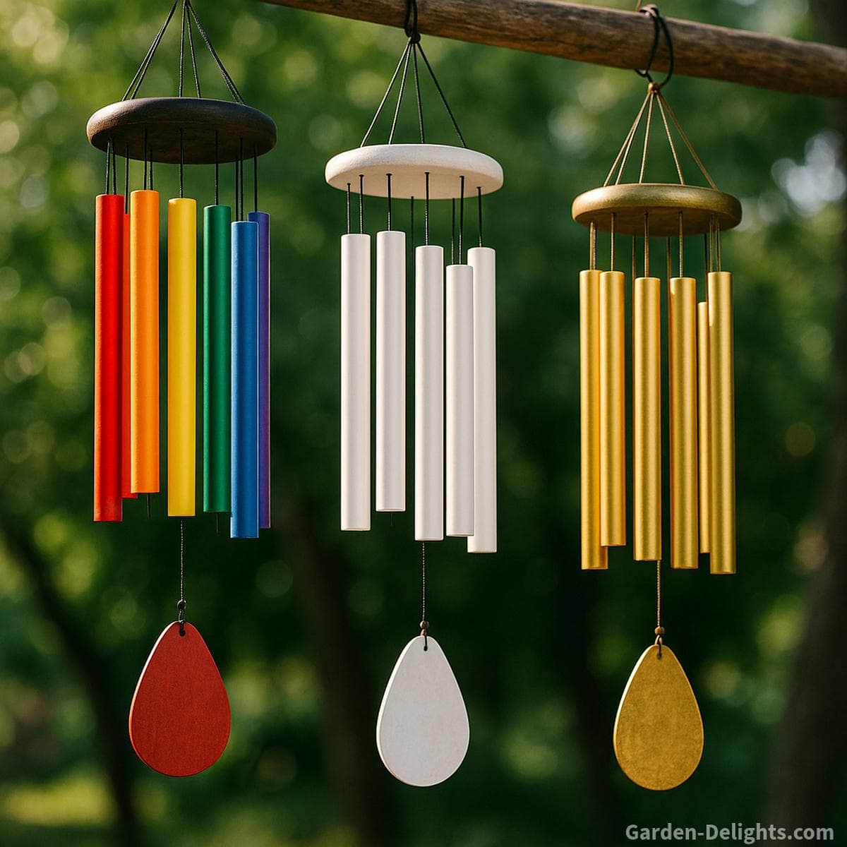 wind chime color symbolism